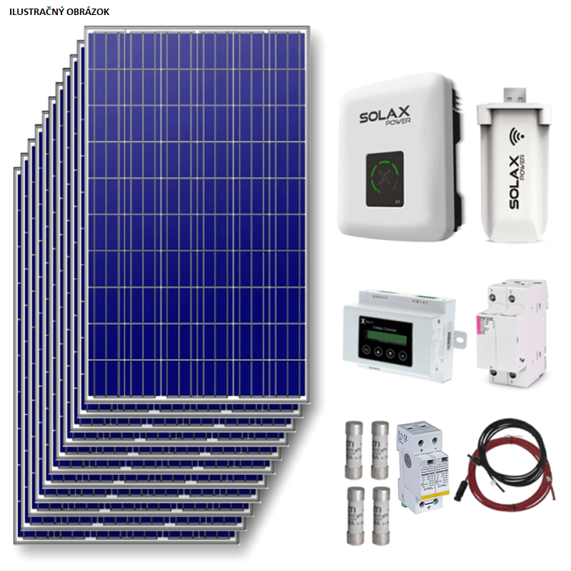 SET Sieťový menič SOLAX (kWp): 9,72